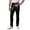 Black, variant on Mens Lounge Pants Metic Disco Shiny Straight Leg Party Dance Men'S Jeans Autumn and Winter,Purple,L