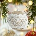 thumbnail image 2 of KOYPTL 3.15In Christmas Ball Ornaments for Tree,Shatterproof Glittering Hanging Bulbs Pendants for Christmas Tree Porch Lawn Yard Holiday Garland Fireplace Decorations for Xmas Birthday Home Party, 2 of 6
