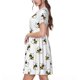 thumbnail image 2 of Disketp Bee para Vestido de Manga Corta para Mujeres, Vestidos de Verano para Mujeres, Casual y Holgado para la Playa, 2 of 6