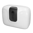 thumbnail image 4 of Dispensador de toallas de papel Carcasa de ABS Soporte para toallas de papel plegado sin perforaciones para montaje en pared Blanco, 4 of 10
