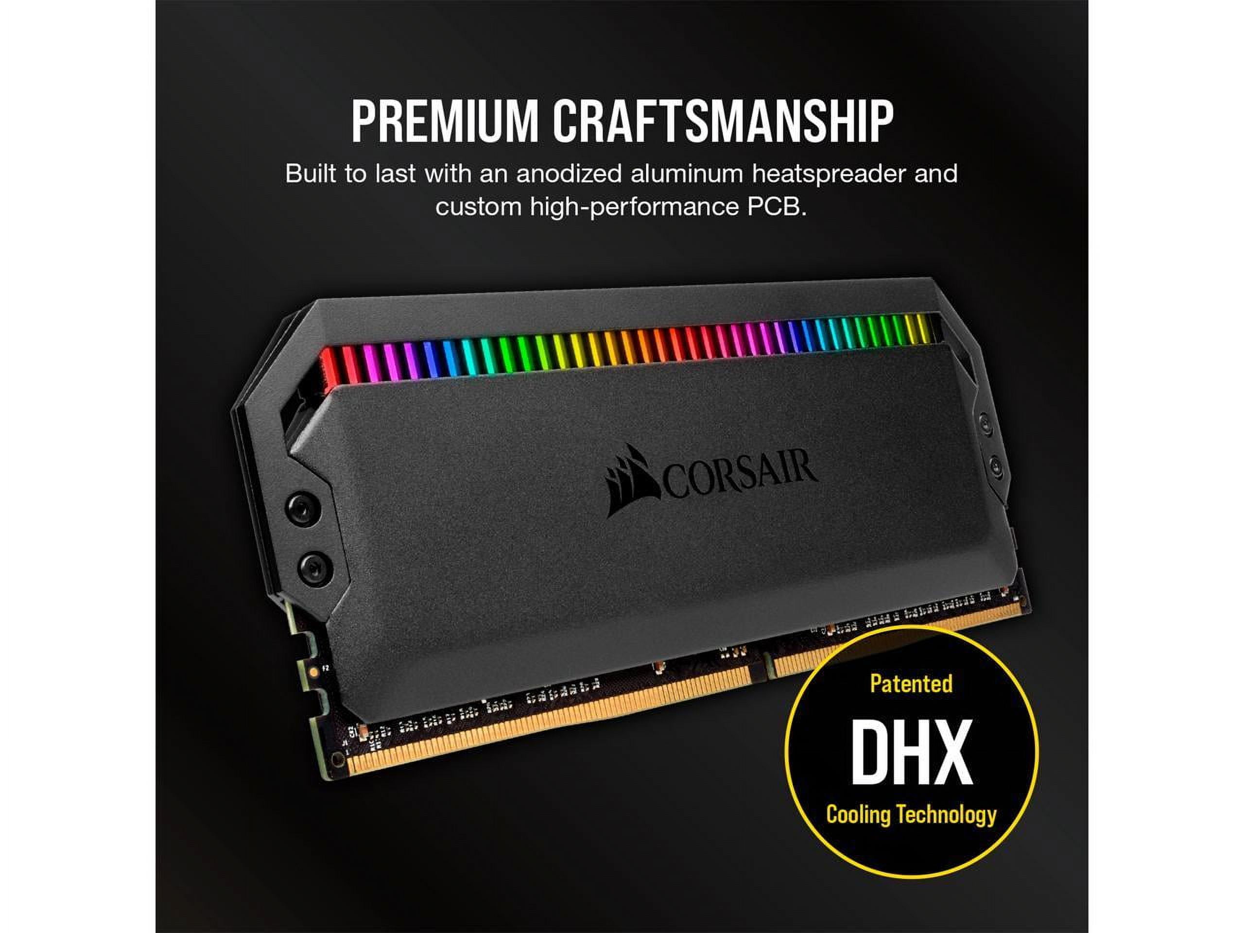 CORSAIR Dominator Platinum RGB 32GB (4 x 8GB) DDR4 3600 (PC4