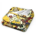 thumbnail image 2 of Simpsons Blankets Ultra Soft Flannel Blanket All Season Fuzzy Blanket Fluffy Cozy Blanket For Couch Bed Sofa 80"X60", 2 of 9