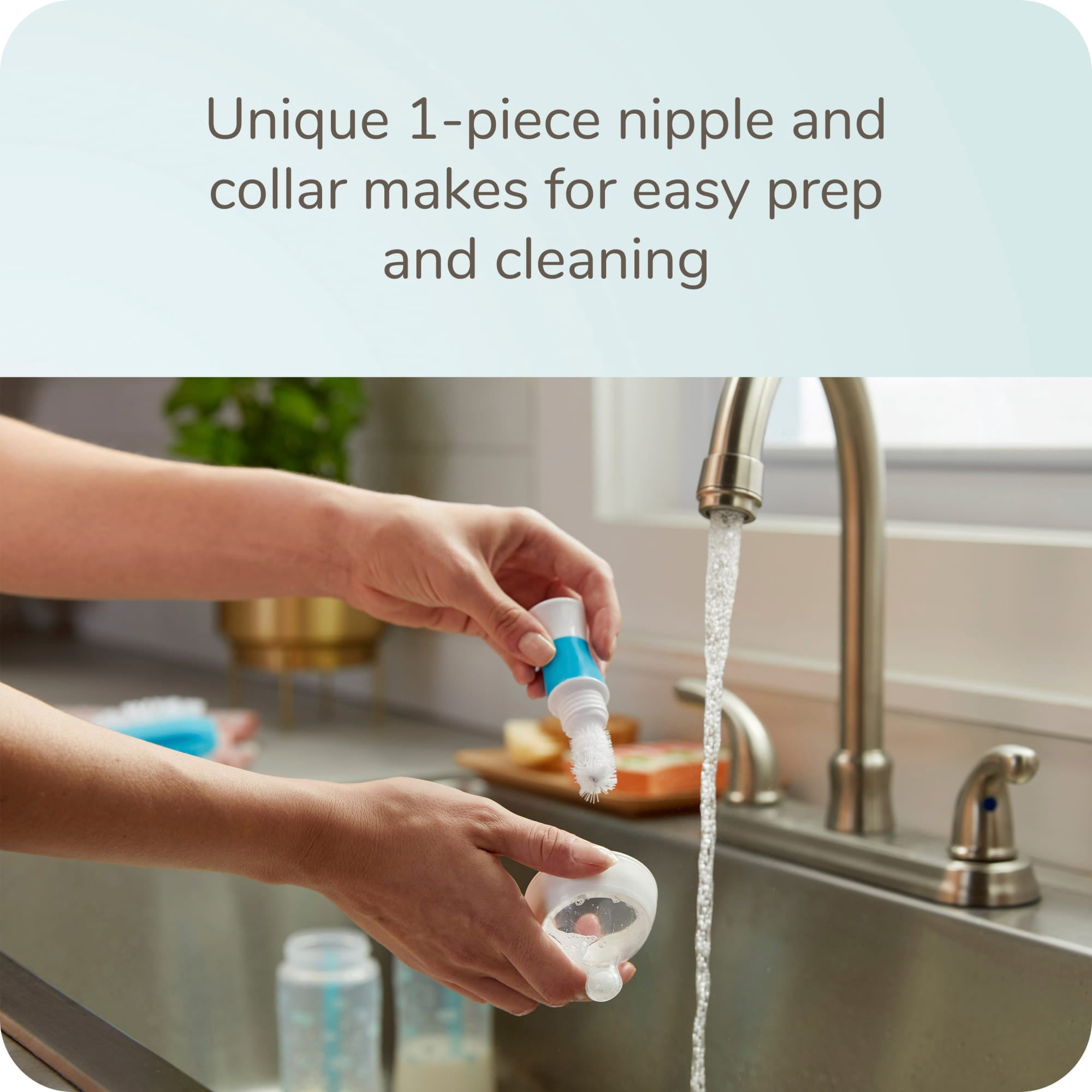 (2 pack) NUK Smooth Flow Pro Anti-Colic Baby Bottle