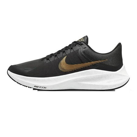 Nike Zoom Winflo 8 Men's Running Shoe, 009 Black Gold, 11 US | Walmart ...