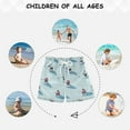 thumbnail image 6 of FORMRS Boys Swim Trunks Quick Dry Mesh Liner Boardshorts Sizes XS-XL, Blue Ice Hockey, 6 of 7