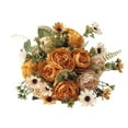 thumbnail image 5 of Fake Flower Simulation Bouquet Peony Rose Home Decoration Artificial Bouquet, 5 of 10