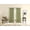Sage, variant on BrylaneHome Douro Abstract Geo Window Panel