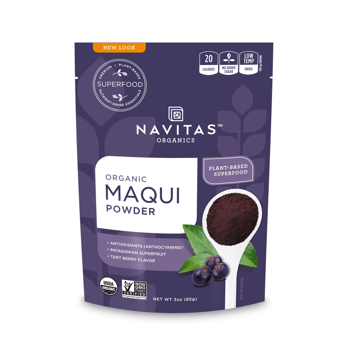 Navitas Organics Maqui Powder, 3oz