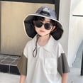 thumbnail image 4 of BRGZLK Boys Cooling Solar Fan Hat Summer 2026 Trendy Quick Drying Adjustable Sun Protection Hats for Outdoor Gray Free Size, 4 of 6