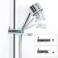 thumbnail image 4 of Chrome Shower Slider With Universal Riser Rail Slider, Offering Easy Install And Height Adjustment For Personalized Showering, Compatible With 22Mm Round Slide Rails And 360, 4 of 7