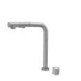 thumbnail image 2 of Stylish Single Handle Brushed Stainless Steel Lift Up Kitchen Faucet K-152S, 2 of 11