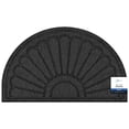 thumbnail image 4 of Mainstays 18"x30" Gray Sunburst Polyester Utility Entryway Door Mat, 4 of 4