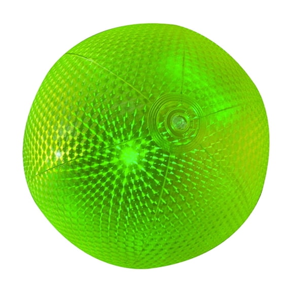 LED Light Up Beach Ball Waterproof Glow in Dark Pool Toy Floating Light for Night Party Outdoor Indoor Games Multicolor 1 Pack
