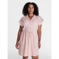 thumbnail image 2 of Time and Tru Women's Utility Shirtdress, Sizes XS-XXXL, 2 of 6