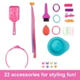 thumbnail image 4 of Barbie Deluxe Styling Head with Color Reveal Accessories and Blonde Neon Rainbow Hair, 4 of 7