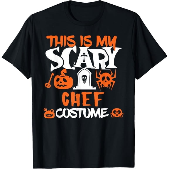 Chef Halloween Shirt Costume Funny Tees Men Women T-Shirt