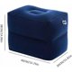 thumbnail image 2 of BR Reposapiés Inflable de Avión Azul - Almohada de Viaje para Vuelo, Tren y Coche - Reposapiés de PVC Portátil y Lavable - Accesorio de Viaje Esencial, 2 of 5
