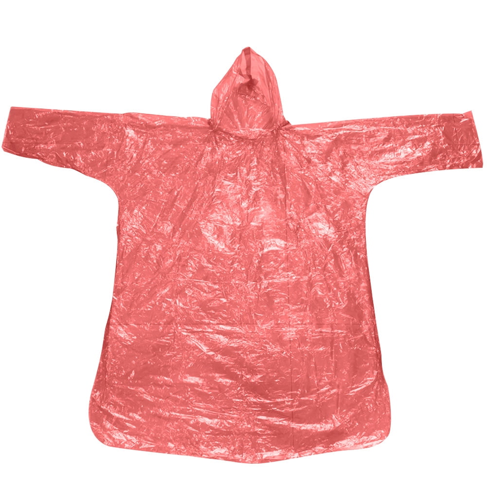 Details about   Hooded Ponchos Disposable Raincoat For Men Women Travel Portable Rain Wear Suits 