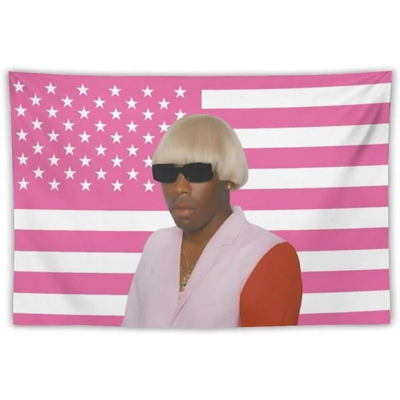 Singer tapestry home decoration rapper music wall album cover hanging painting poster picture printing creator tapestry living room bedroom decoration