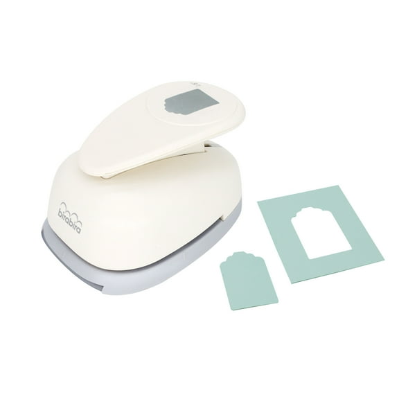 Bira Craft  2 1/4 x 1 1/2 inch Price Tag Lever Action Craft Punch (2.5 inch Price Tag measured diagonally)