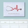 thumbnail image 3 of wall26 Canvas Print Wall Art Stethoscope with Prevention &amp; Cure Inspirational Quote Medicine People Digital Art Modern Art Contemporary Scenic Colorful for Living Room, Bedroom, Office - 16&quot;, 3 of 5