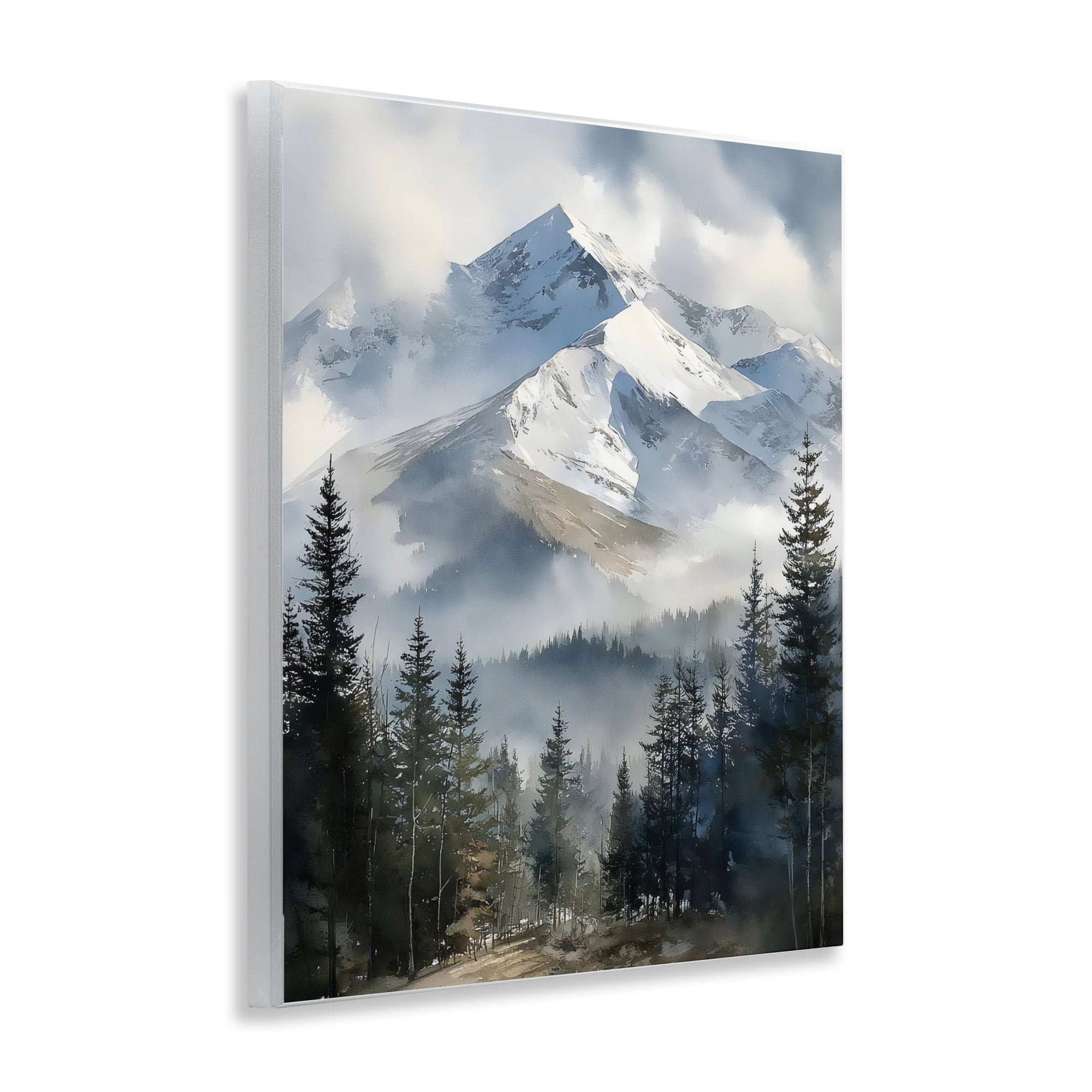 Stupell Industries Snow & Mist Alpines Wall Plaque Art, design by Franklyn Gregory