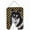 Collie #2, variant on Collie Candy Corn Halloween Aluminum Metal Wall Or Door Hanging Prints