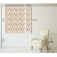 thumbnail image 5 of Ambesonne Vintage Floral Peel & Stick Wallpaper for Home, Pastel Glance Roses, 13"x72", Ivory Blush Peacock Green, 5 of 5