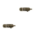thumbnail image 3 of Riwesomey Pestillo de puerta estilo chino Vintage reemplazo decorativo hogar Hotel armario cajón pernos cerradura hebilla deslizante Hardware Bronce 2Conjunto, 3 of 6