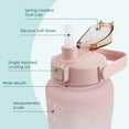 thumbnail image 1 of 2L Motivational Water Bottle with Time & Capacity Sports Water Bottle Daily Measured Tracking Time Marks Water Cup, 1 of 7