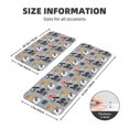thumbnail image 2 of Yiaed Dog Kitchen Rugs Sets of 2 Kitchen Mats Cushioned Anti Fatigue Kitchen Rug Tapetes Para Cocina for Sink,Laundry Room, 2 of 6
