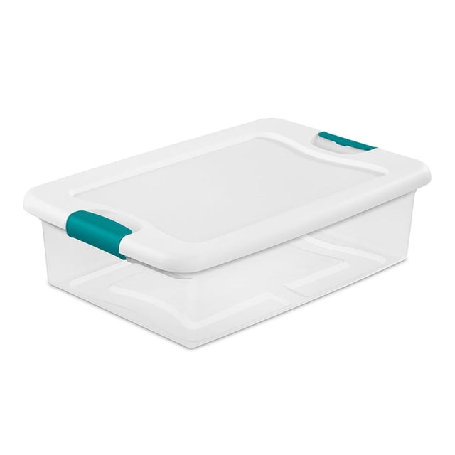 Caja Organizadora Sterilite 30L Plástico Transparente