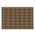 thumbnail image 1 of Aboriginal Cutting Board, Classic Inspired Pattern with Traditional Flowers Motif, Decorative Tempered Glass Cutting and Serving Board, in 3 Sizes, by Ambesonne, 1 of 2
