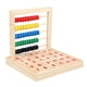 thumbnail image 3 of Bloques matemáticos de madera, bloques matemáticos de madera, tablero educativo de bloques matemáticos de madera, juguete educativo de matemáticas de madera, funcionalidad de alta precisión, 3 of 9
