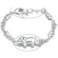 thumbnail image 4 of KATGI Fashion Cute Little Dog Sparkling Austrian Crystal Charm Bracelet, 4 of 5