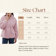 thumbnail image 6 of Amazhiyu Womens Faux Fur Coat Winter Zip Up Drawstring Fuzzy Jacket with Pockets, 6 of 6