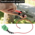 thumbnail image 4 of Herwey 3color Wool Paintball Barrel Pull Through Squeegee Rope Cleaning Rope, Barrel Paintball Rope, Paintball Pull, 4 of 8