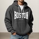 thumbnail image 1 of MHFRRA Sudadera con Capucha, Suave, Cómoda, Estilo Jersey para Uso Informal Al Aire Libre, Ligera, Deportiva, con Cremallera Negro, 1 of 3