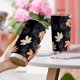 thumbnail image 1 of Taza Taza Tumbler Oasisdream de acero inoxidable de 600 ml con estampado de hojas, 1 of 6