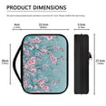 thumbnail image 4 of Renewold Plum Blossom Bible Bags and Totes for Women Dirt-Resistant Bible Carrying Case Stylish Bible Sleeve Protector Durable Bible Study Supplies Nice Gift, 4 of 7