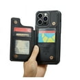 thumbnail image 2 of Phone Case for Iphone 14 15 plus pro max Leather wallet multifunctional stand phone case, 2 of 4