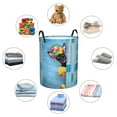 thumbnail image 6 of Easygdp Prague Ratter Dog in Bathtub Large Dirty Clothes Hamper, Lightweight Storage Basket, Household Laundry Bag with Handle - Small, 6 of 8