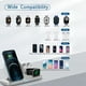 thumbnail image 3 of Soporte de carga de cargador inalámbrico 3 en 1 compatible con Apple Watch y Airpods Pro, base de carga rápida para iPhone 12 pro, 11, Xs max, Xr Adepaton 223199-1, 3 of 8