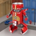 thumbnail image 4 of Neinkie Model Toy Coke Cans Design Parent-child Interaction Educational Toy Robot Warrior Model Deformation Toy Boys Gifts, 4 of 9