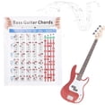 thumbnail image 3 of Bass Guitar Chords Chart 4-String Beginner Finger Practice Musical Instrument Accessories, 3 of 4