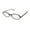 horn, variant on NEW VERA WANG LUXE ETAIN WOMENS/LADIES OVAL FULL-RIM BROWN FRAME DEMO LENSES 49-19-140 EYEGLASSES/EYEGLASS FRAME