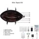 thumbnail image 4 of Women's Black Handbag, Large Leather Shopper Bag For Office, School, And Shopping, 4 of 5