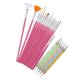 thumbnail image 2 of 20pcs mujeres Nail Art Design Set Dotting Painting Drawing Polish Brush Pen Herramientas Rosado Sunnimix Arte del clavo polaco Recogida barniz cepillo de la pluma de dibujo, 2 of 8