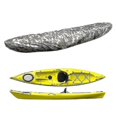 thumbnail image 5 of 2.1m-6.5m Kayak Canoe Storage Dust Cover - Waterproof Uv Sunblock Shield Protector compatible 8 Sizes Range Fishing Boat / Kayak / Canoe - Ocean Camo, 5 of 5