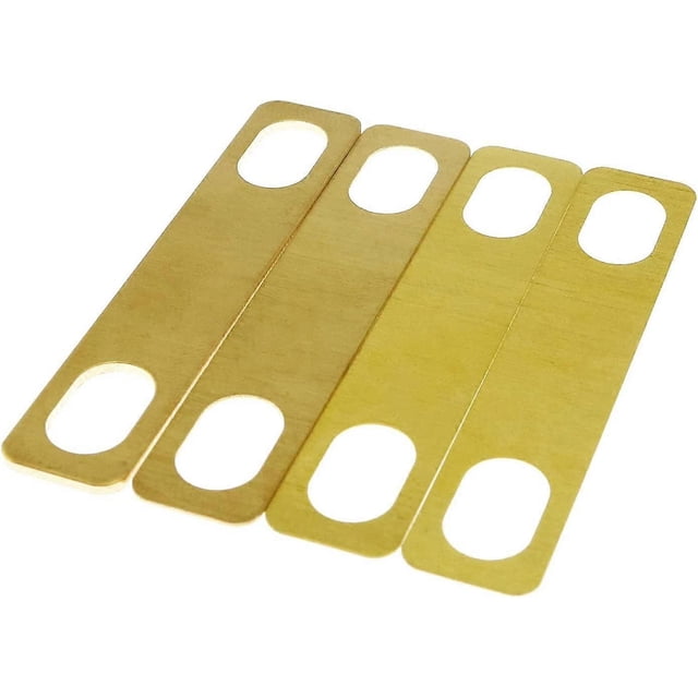 KAIYANG espaciadores de mástil de guitarra: 2 de 0,2 mm, 1 de 0,5 mm y 1 de 1 mm de espesor.